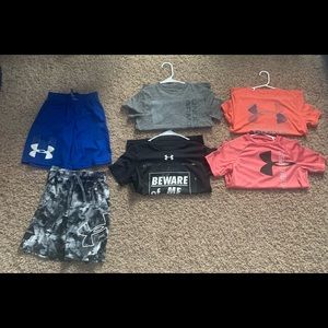 Youth Boys Small Under Armour Bundle